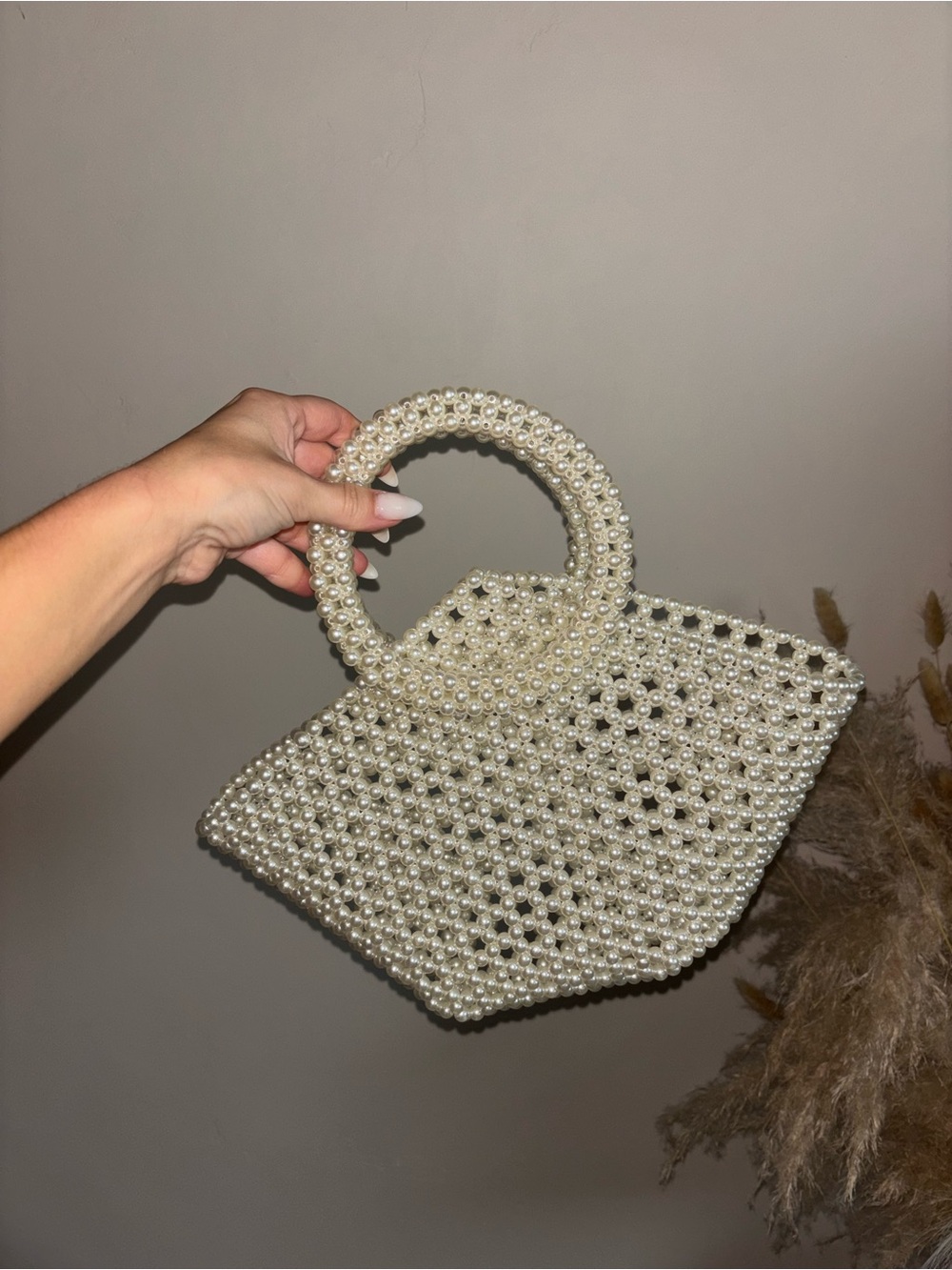 Pearl Bridal Purse